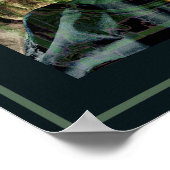 Green Hexe Poster (Ecke)