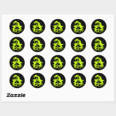 Green Hexe Sticker (Blatt)