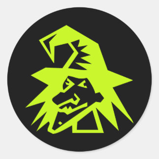 Green Hexe Sticker