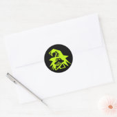 Green Hexe Sticker (Umschlag)