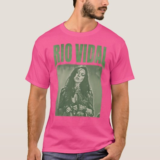 Green Hexe Vintag T-Shirt (Vorderseite)