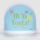 Green Hi Ya Toots Schneekugeln (Vorderseite)