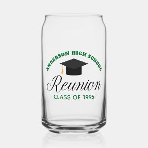 Green High School Wiedersehen Party Custom Alumni Dosenglas
