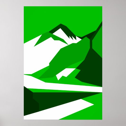 Green Himalaya Poster (Vorne)