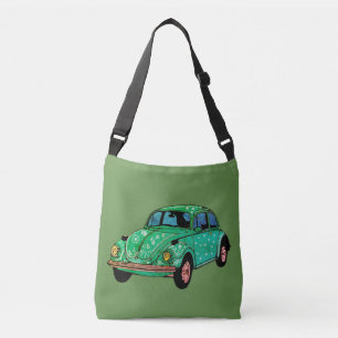 Green Hippie Car Mandala Tasche