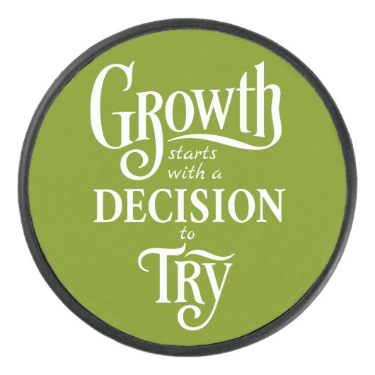 Green Hockey Puck (Vorderseite)