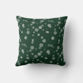 Green Holiday Foto Kissen (Rückseite)