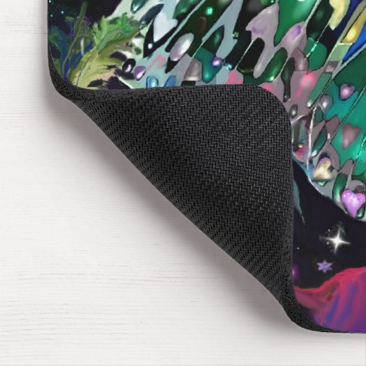 Green Hope Butterfly Mouse Pad Mousepad (Ecke)