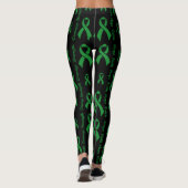 Green Hope Faith Strength Courage Leggings (Rückseite)