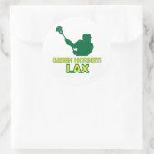 Green Hornets Shot 2 Runder Aufkleber (Tasche)