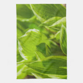 Green Hosta-Blätter Küchentuch (Vertikal)