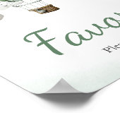 Green Hot Air Ballon Baby Duwer Favoriten Poster (Ecke)