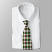 Green House and Mischka Gray Plaid Neck Tie Krawatte (Gebunden)