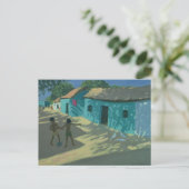 Green House Indien Postkarte (Stehend Vorderseite)