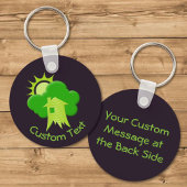 Green House Schlüsselanhänger