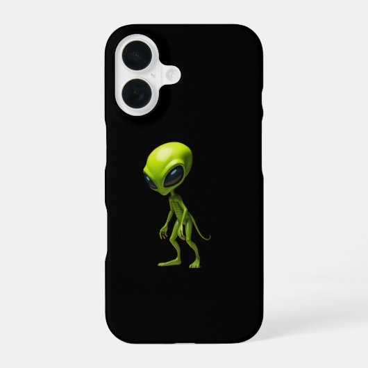 Green humanoid iPhone 16 hülle (Rückseite)