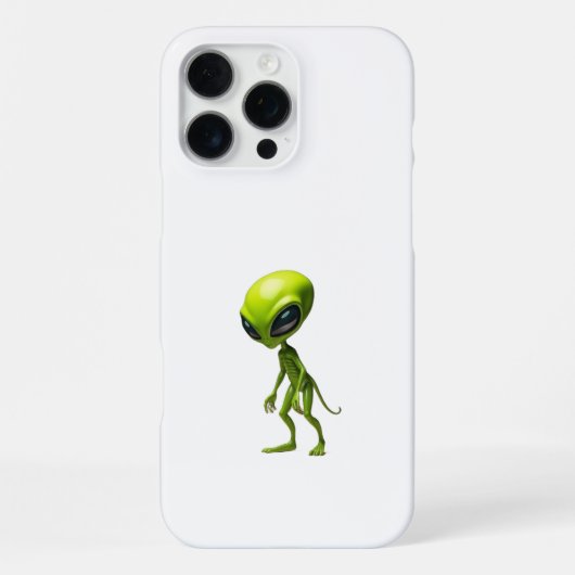 Green humanoid iPhone hülle (Rückseite)