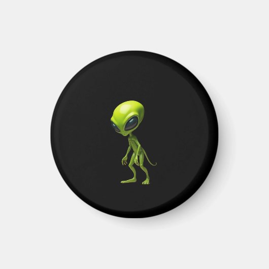 Green humanoid magnet (Vorne)