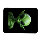 Green humanoid magnet (Horizontal)