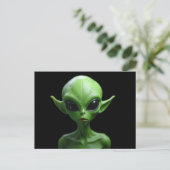Green humanoid postkarte (Stehend Vorderseite)