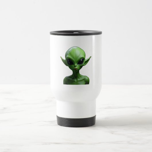 Green humanoid reisebecher (Mittel)