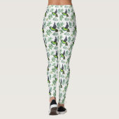 Green Hummingbird Leggings - Stilvolle Komfort (Rückseite)