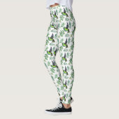 Green Hummingbird Leggings - Stilvolle Komfort (Links)