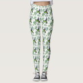Green Hummingbird Leggings - Stilvolle Komfort (Vorderseite)
