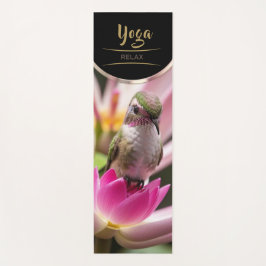 Green Hummingbird - Yoga Mat Yogamatte