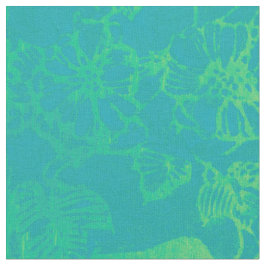 Green Hummingbirds Fabric Stoff