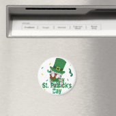 Green Hut Glück Kleeblatt St. Patrick's Day Magnet (In Situ (Geschirrspüler))