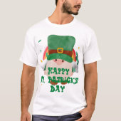 Green Hut Glück Kleeblatt St. Patrick's Day T-Shirt (Vorderseite)