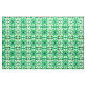 Green Hydrangea Fabric Stoff (Yard (91,4 cm))