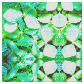 Green Hydrangea Fabric Stoff (Nahaufnahme)