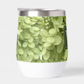 Green Hydrangea Floral Wedding Monogram (Rechts)