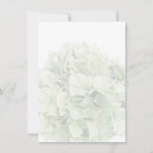 Green Hydrangea Probe Dinner einladen Hydrangea2 Einladung (Rückseite)