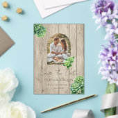 Green Hydrangea Wedding Invitation Acryleinladungen (In Situ (Hochzeit))