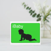 Green iBaby Postkarte (Stehend Vorderseite)