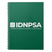 Green IDNPSA-Notebook Notizblock (Vorderseite)