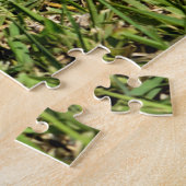 Green Iguana Lizard in Grass Puzzle (Seite)
