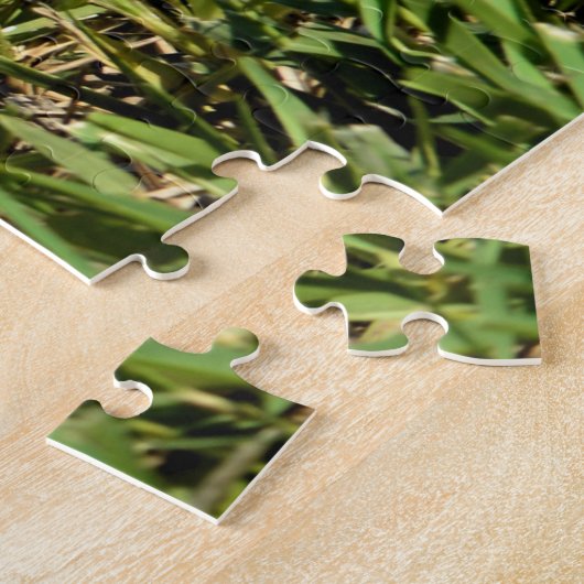 Green Iguana Lizard in Grass Puzzle (Seite)