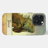 Green Iguana Personalizable iPhone Hülle (Rückseite (Horizontal))