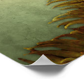 Green Iguana Poster (Ecke)