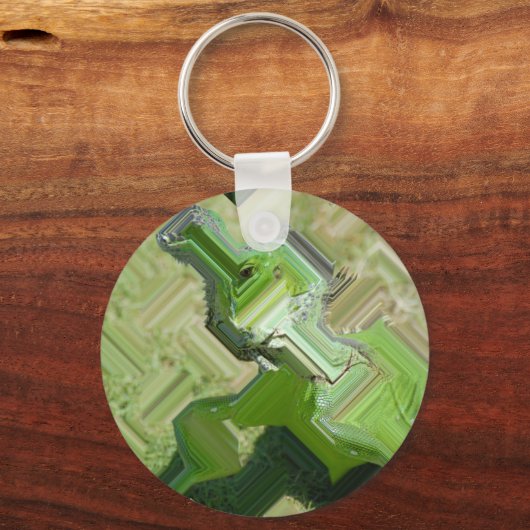 Green Iguana Schlüsselanhänger (Vorderseite)