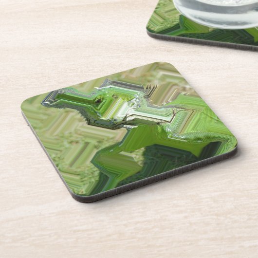 Green Iguana Untersetzer (Linke Seite)