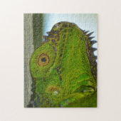 Green Iguana Up Nah und persönlich fotografisch Puzzle (Vertikal)