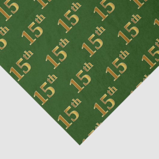 Green, Imitate Gold 15. (Fünfzehnte) Veranstaltung Seidenpapier (Ausschnitt)