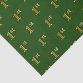 Green, Imitate Gold 1. (First) Event Tissue Paper Seidenpapier (Ausschnitt)