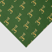 Green, Imitate Gold 3. (Drittes) Event Tissue Pape Seidenpapier (Ausschnitt)