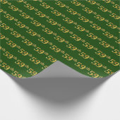 Green, Imitate Gold 59. (Neunundfünfzigste) Verans Geschenkpapier (Ecke)